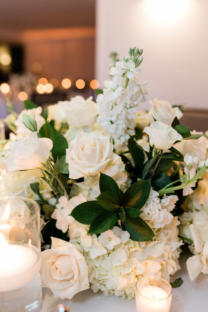White luxury wedding bouquet